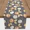 72" Harvest Pumpkins & Leaves Table Runner